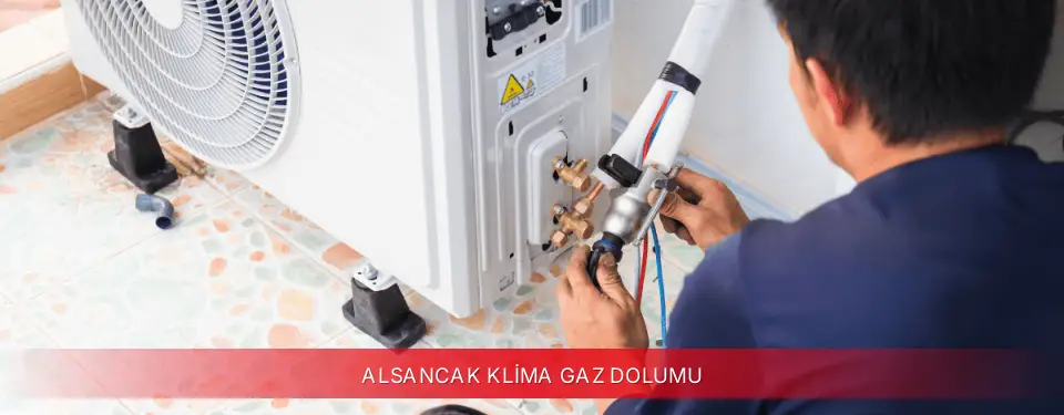 Alsancak İlçemi Viessmann Klima Gaz Dolumu